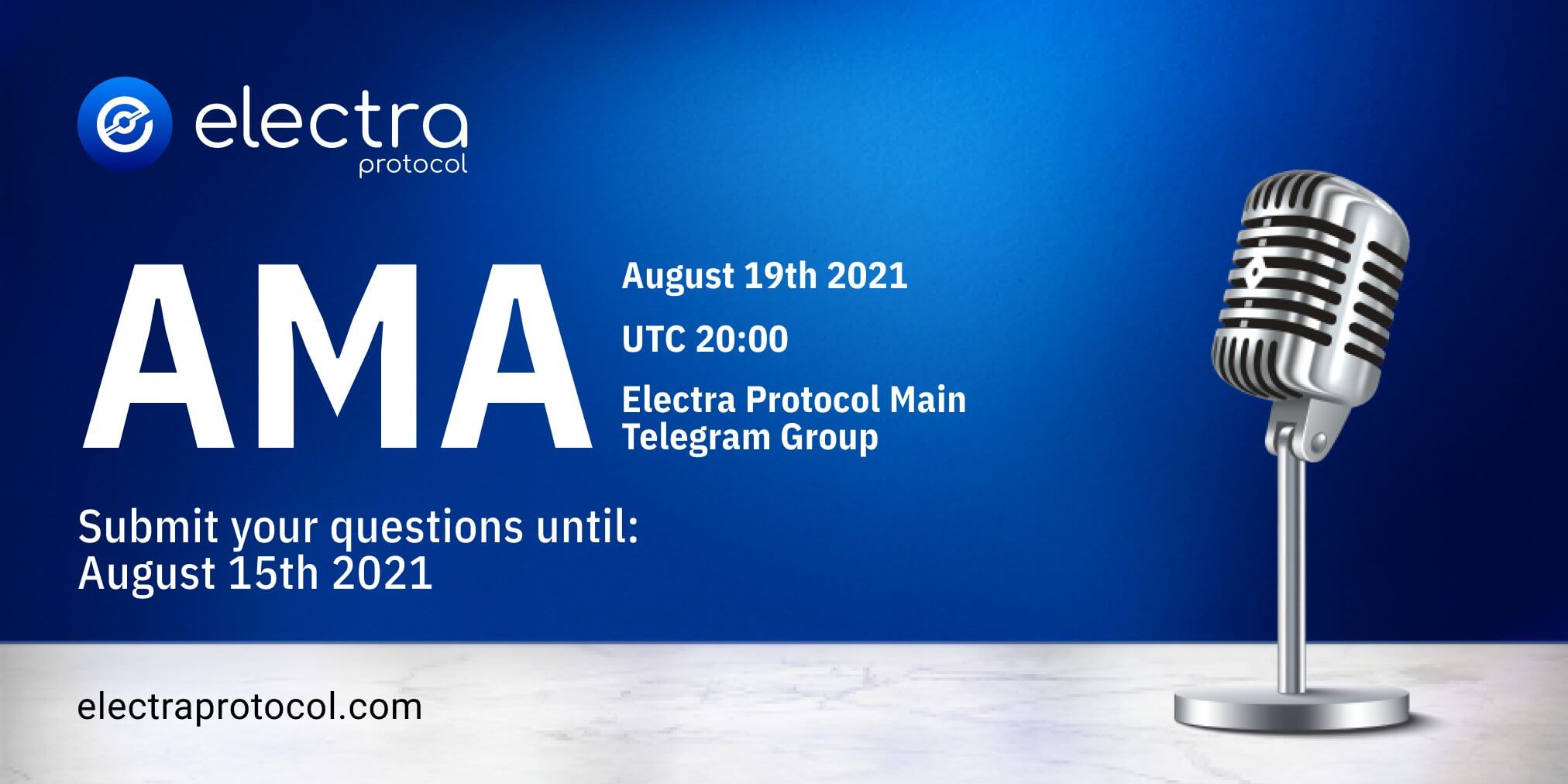 AMA - XEP - Eletra Protocol - Ask me anything - August 2021