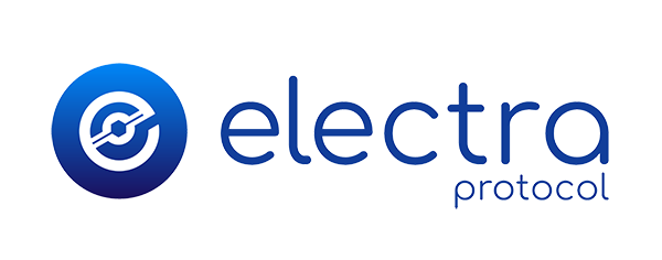 Electra Protocol logo - blue color - small