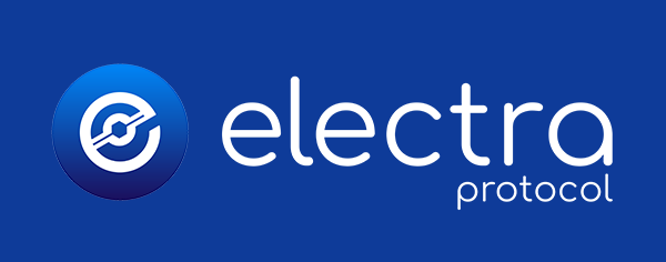 Electra Protocol logo - white color - small